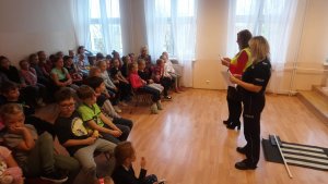 Spotkanie policyjnych profilaktyków z uczniami Szkoły Muzycznej we Włocławku